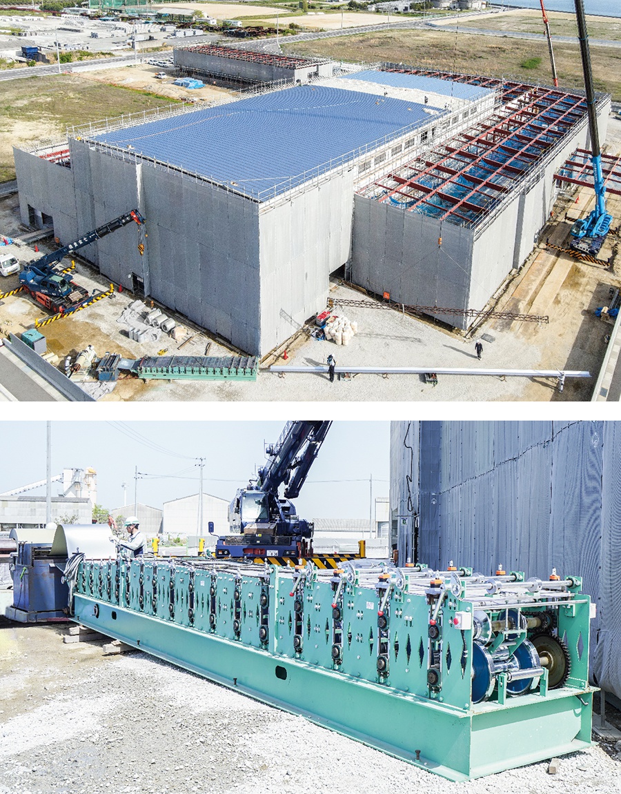 建物紹介 「ビージェイテクノロジーズ(株)凪瀬工場新築工事」