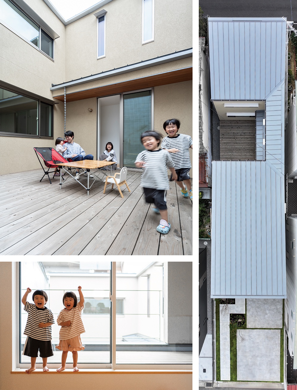 HOUSE  REPORT  「発想力をかきたてる街なかのコートハウス」 