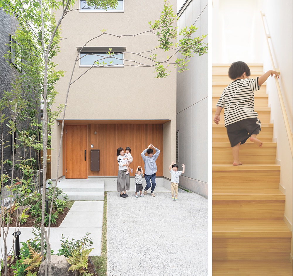 HOUSE  REPORT  「発想力をかきたてる街なかのコートハウス」 