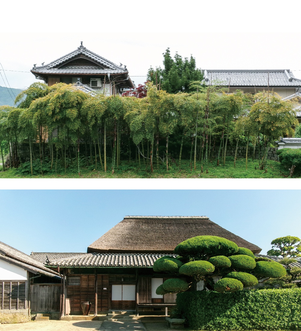 〔森里海から　No.68〕藍屋敷 （ 城構えの家）
