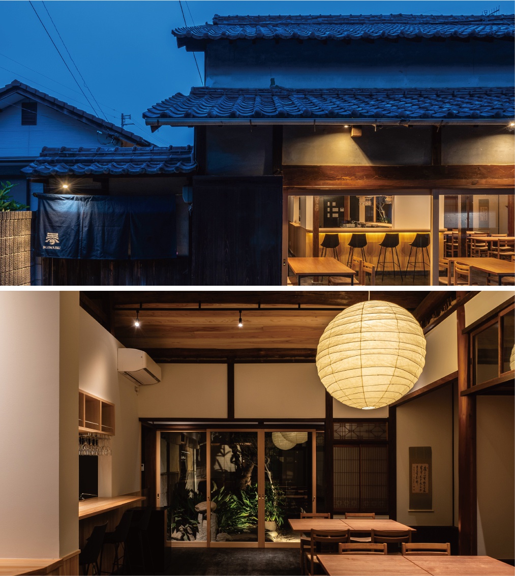 お店紹介「創作和食『MAWARU』」