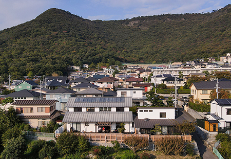 Ｔ邸　飫肥杉（おびすぎ）の塀・植栽