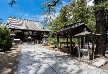 讃岐国分寺手水舎改修工事