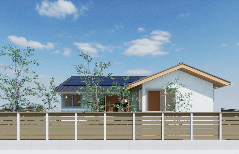 「平屋を楽しむ。 L字型で叶える、光と開放感の住まい」予約制完成見学会