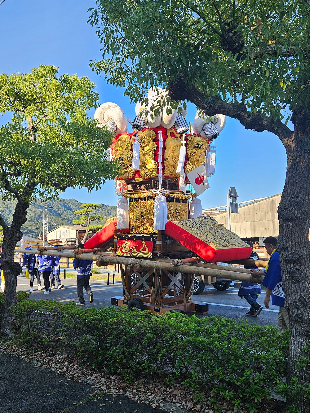 秋祭り2024　in　菅組　ちょうさ