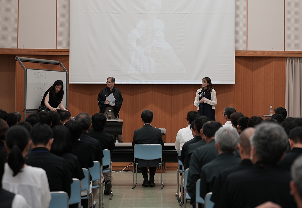 【全社会レポート】元宝塚歌劇団 月組副組長・白雪さち花氏を迎えて｜全社会「挑戦を続けるトップランナー」開催！